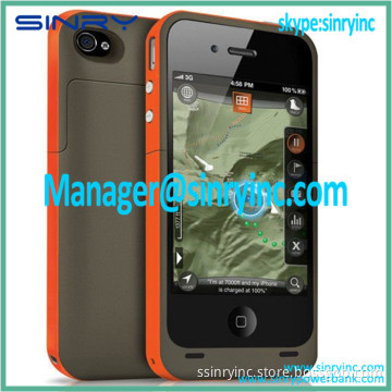 2000mAh Cell Phone Backup Battery for iphone 4/4s BB01
